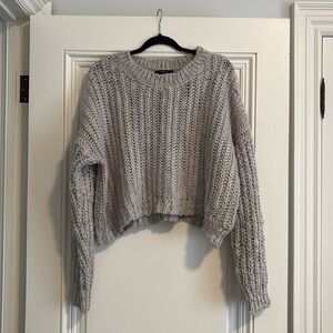 Forever 21 Light Gray Sweater